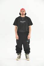 Load image into Gallery viewer, INSECURITY DOUBLE WAISTED SWEATPANTS - BLACK
