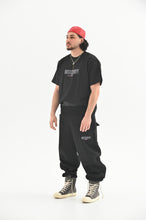 Load image into Gallery viewer, INSECURITY DOUBLE WAISTED SWEATPANTS - BLACK

