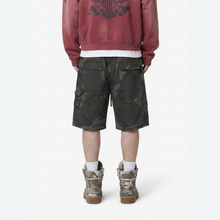 Load image into Gallery viewer, CARPENTER SHORTS -  CAMOUFLAGE DARK GREY
