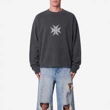 Load image into Gallery viewer, CROSS LONGSLEEVE - CHARCOAL
