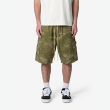 Load image into Gallery viewer, CARPENTER SHORTS -  CAMOUFLAGE GREEN

