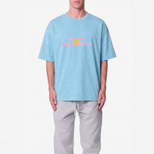 Load image into Gallery viewer, LOCAL CELEBRITY T-SHIRT - WASHED BABY BLUE
