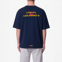 Load image into Gallery viewer, LOCAL CELEBRITY T-SHIRT - NAVY
