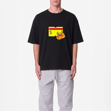Load image into Gallery viewer, LABEL T-SHIRT - BLACK

