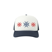 Load image into Gallery viewer, CROSS TRUCKER HAT - NAVY
