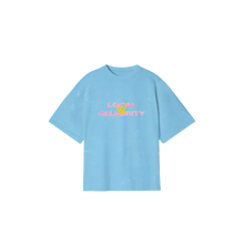 Load image into Gallery viewer, LOCAL CELEBRITY T-SHIRT - WASHED BABY BLUE
