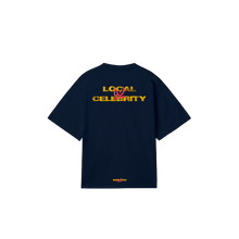 Load image into Gallery viewer, LOCAL CELEBRITY T-SHIRT - NAVY
