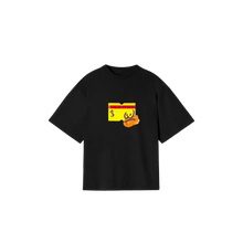Load image into Gallery viewer, LABEL T-SHIRT - BLACK
