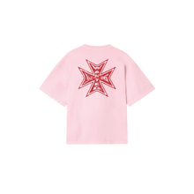 Load image into Gallery viewer, CROSS T-SHIRT - PINK
